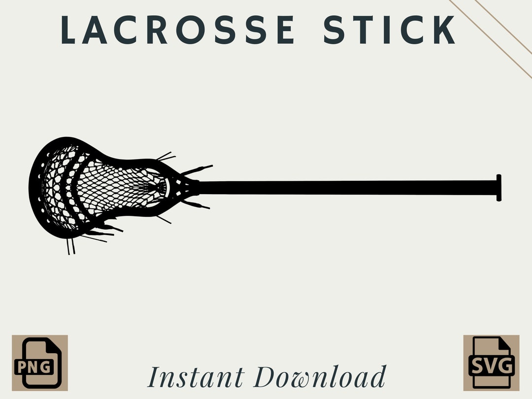Men's Lacrosse Stick PNG SVG Digital Download Printable Etsy