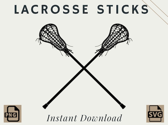Lacrosse Sticks PNG SVG Digital Download Printable - Etsy