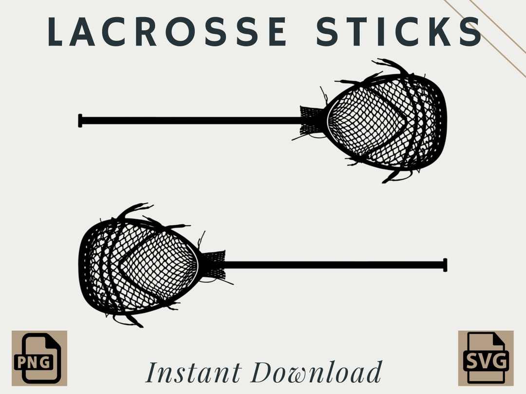 Lacrosse Goalie Sticks PNG SVG Digital Download Printable Etsy