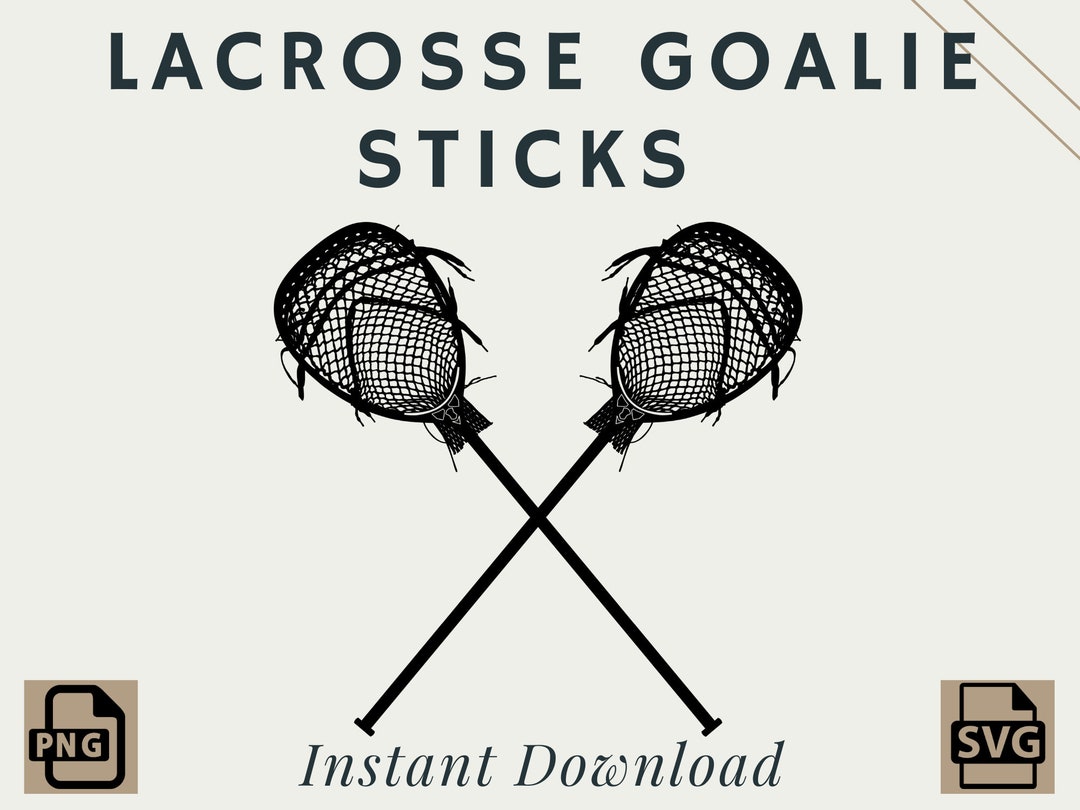 Lacrosse Goalie Sticks PNG SVG Digital Download Printable Etsy