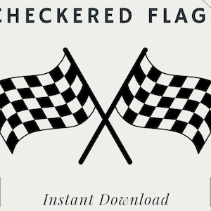Racing Zielfahnen | PNG | SVG | Digitaler Download | Druckbar