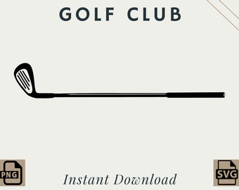 Golf Club | PNG | SVG | Digital Download | Printable