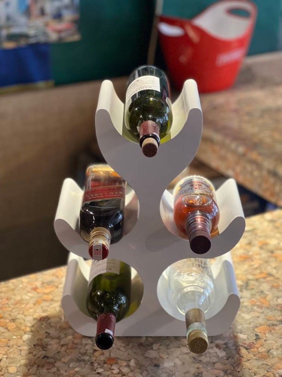 White Bottle Racks White Wine Racks White Wine Holder Etsy