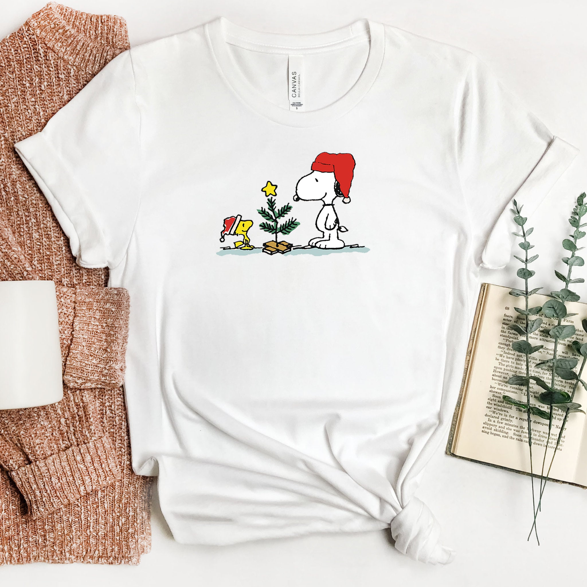 Discover Snoopy Christmas Tree T-Shirt