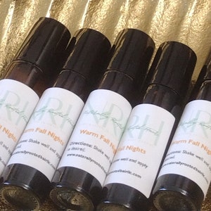 Perfume Oil Roller - Warm Fall Nights 10ml