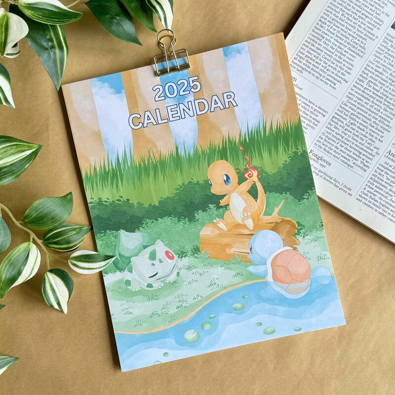 2025 Pocket Calendar Etsy