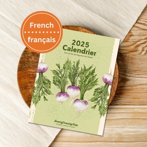 Version française | Calendrier des Légumes de Saison 2025 | English