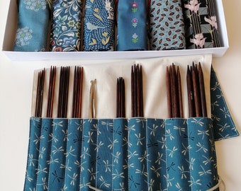 Knitting needle bag for needle games and more