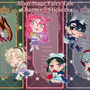Alien Stage Fairy Tale Charms