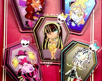 Monster High Acrylic Pins