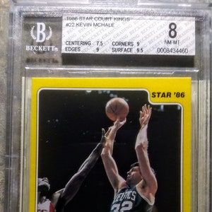 1986 スター ケビン マクヘイル コート キング #22 BGS 8