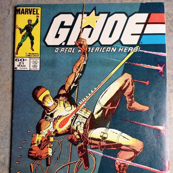 G.I. Joe: A Real American Hero #21 First Printing 1984 (Newsstand)