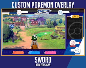 Pokémon Sword - Overlay for Twitch/Youtube