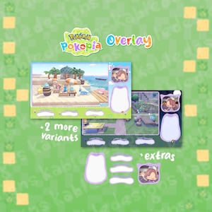 ポケモン ポコピア - Twitch/Youtube用オーバーレイ