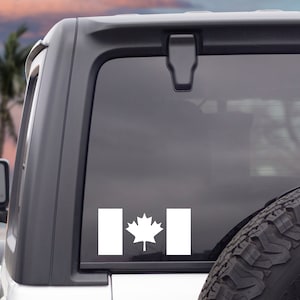 Canadian Flag Decal - Etsy Canada