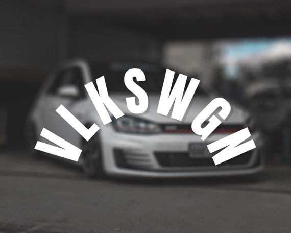 Stickers autocollant voiture allemande Volkswagen VW –