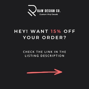Custom Vinyl Decals - Vinyl Lettering Window Sticker, Personalized Vinyl Logo Decal for Business, Cars, Signs image 13