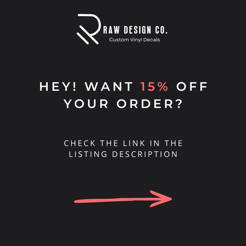 Custom Vinyl Decals - Vinyl Lettering Window Sticker, Personalized Vinyl Logo Decal for Business, Cars, Signs image 13