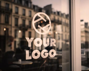 Custom Logo Decal – Vinyl Lettering for Business, Storefront, Car, Window & Sign