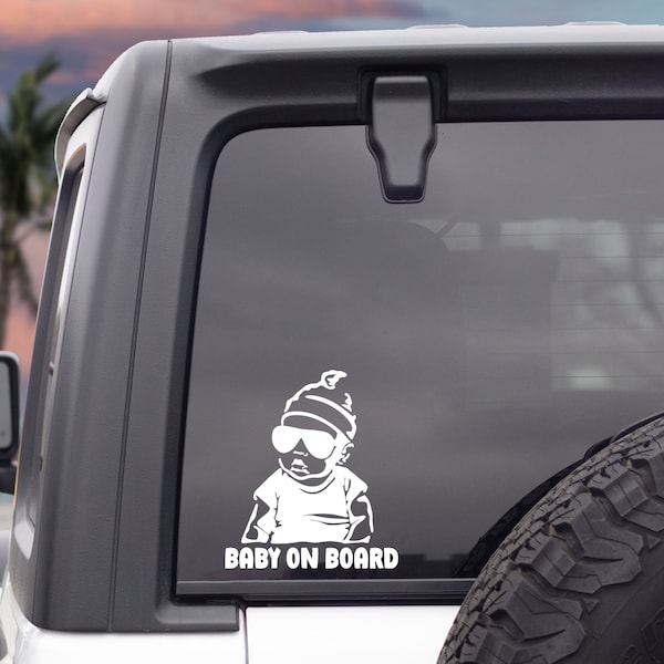 TOTOMO Baby on Board | Carlos from The Hangover Sticker (2 Pack