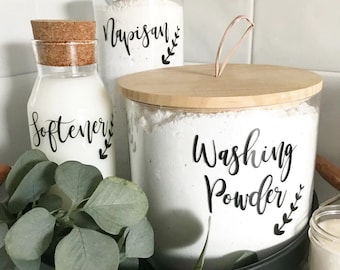 Custom Laundry Labels | Laundry Room Labels | Laundry Room Decal | Laundry Organization | Home Organization | Organization Labels
