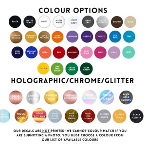 Custom Vinyl Decals - Vinyl Lettering Window Sticker, Personalized Vinyl Logo Decal for Business, Cars, Signs image 9