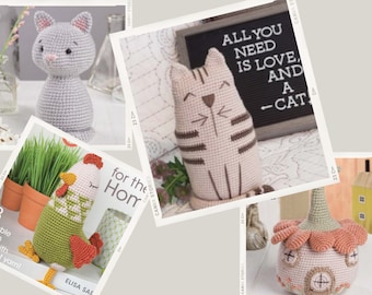 Crochet Pattern|Modern Amigurumi For The Home PDF |Crochet-Amigurumi Pattern