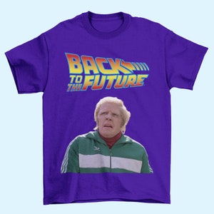 Back to the Future Inspired T Shirt | 80s Movie Custom Shirt | 1980s Retro Movie Tee Shirt