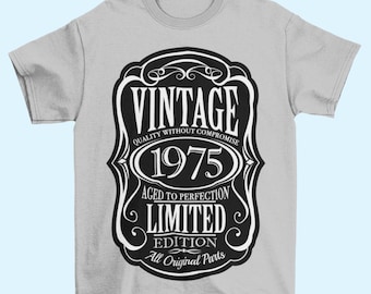 Vintage 1975 - 1979 Tee Shirt | Vintage 70's Shirt | Retro 70's Decade Shirt
