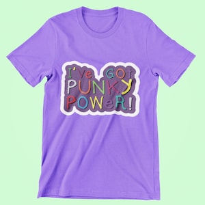 Punky Brewster inspiriertes T-Shirt | Retro 80er Jahre TV Show Shirt | Punky Power Vintage T-Shirt
