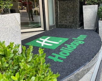 Paillasson personnalisé, paillasson d'entreprise, paillasson avec logo personnalisé, tapis à personnaliser avec logo, paillasson logo XL, tapis d'entreprise, tapis de yacht, tapis de bateau, Autres tailles