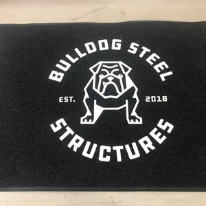 Personalized and Custom Mat, Company Doormat, Custom Logo Mat, Personalize Rug With Logo, Business Mat, Corporate Mat, Yacht Mat, More Sizes