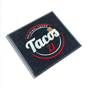 Personalized and Custom Mat, Company Doormat, Custom Logo Mat, Personalize Rug With Logo, Last Name Logo Mat, Welcome Mats,  Business Mat