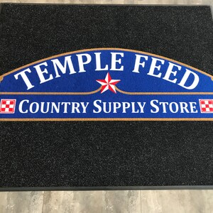 Personalized and Custom Mat, Company Doormat, Custom Logo Mat, Personalize Rug With Logo, Business Mat, Corporate Mat, Yacht Mat, More Sizes