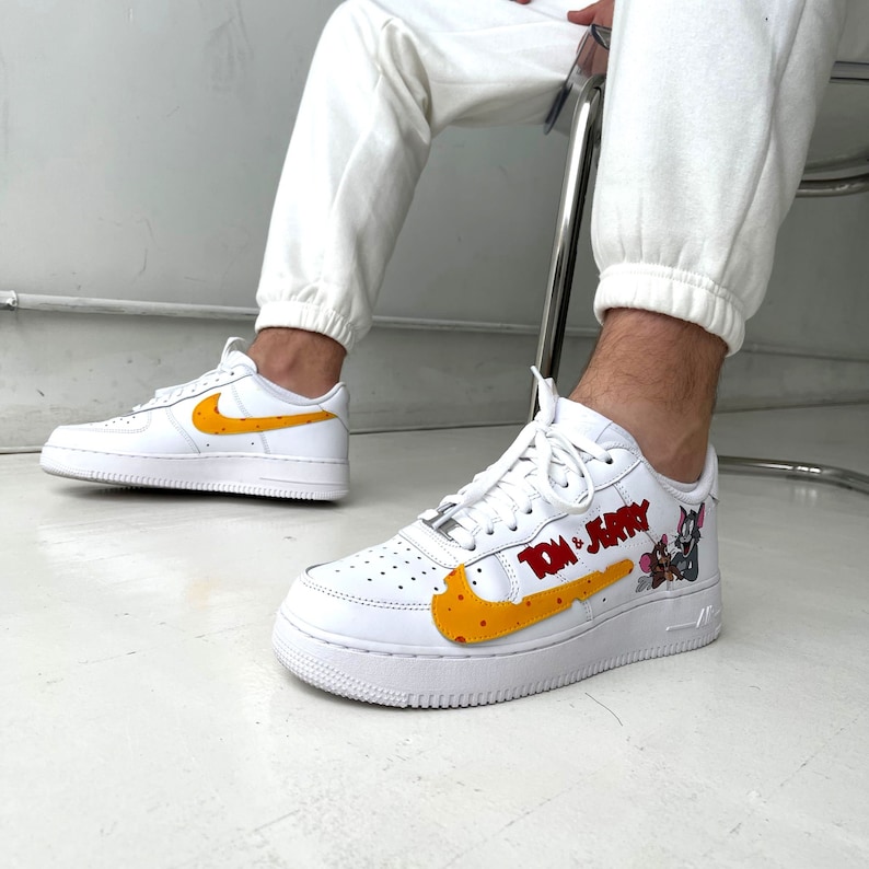 nike air force 1 tom and jerry
