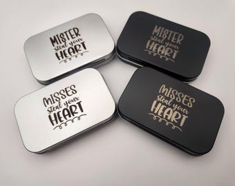 Boîtes métalliques « Heart Stealer » : boîtes métalliques Altoid pour la Saint-Valentin