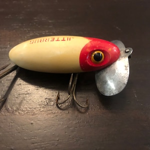 Vintage Fishing Lure Lot Of 7. Jitterbug, Rebel Topwater, Spoon. Good  Condition - AbuMaizar Dental Roots Clinic