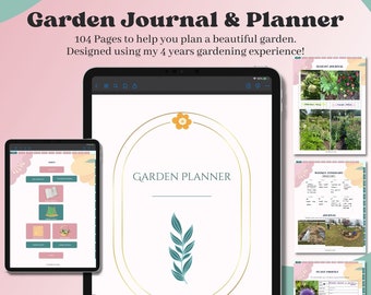 Digital Garden Planner - Gift for Mom