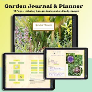 Digitale tuinplanner - tuinnotitieboekje - tuinindelingsplanner