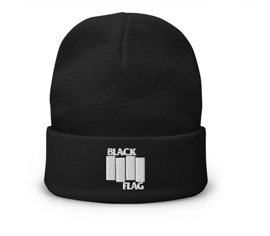Black Flag Band Beanie Black Flag 