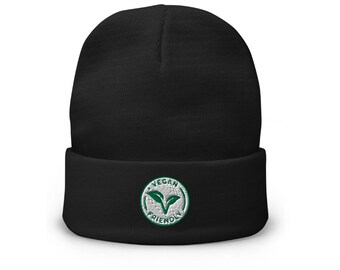 Vegan Friendly Beanie, Vegan Beanie,