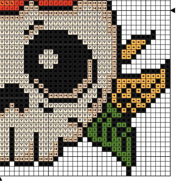Skull Cross Stitch Pattern Halloween Skull Cross Stitch PDF Instant ...