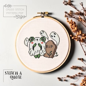 Halloween Cross Stitch Pattern Simple Frog Cross Stitch Modern Cross Stitch Instant PDF Download Xstitch Simple Frog Cross Stitch