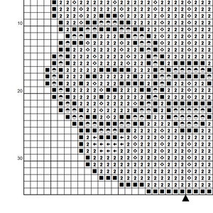 Valentine Cupcake Cross Stitch Pattern Valentine Present Embroidery ...
