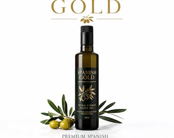 Spanish Gold Extra Virgin Olive Oil - High Polyhenol - November Harvest - Single Estate - Cold Pressed