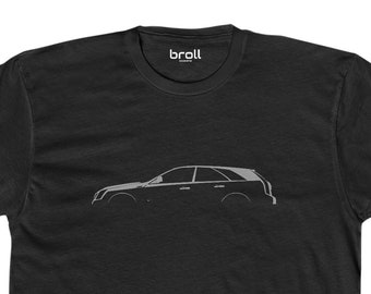 CTS V Wagon Silhouette Cotton Crew T-Shirt
