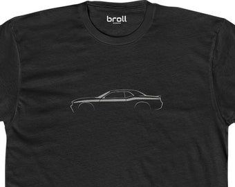 Challenger Silhouette Unisex Cotton Crew T-Shirt