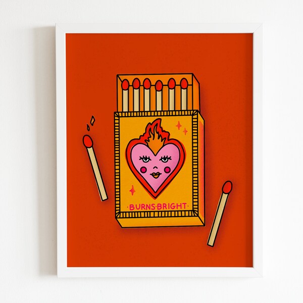 Matchbox Art Etsy