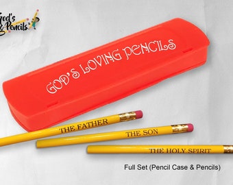 God's Loving Pencil Case & Set