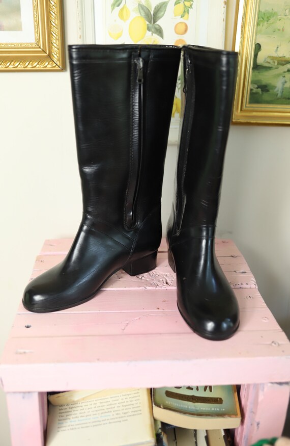 60s vintage mod boots - Gem